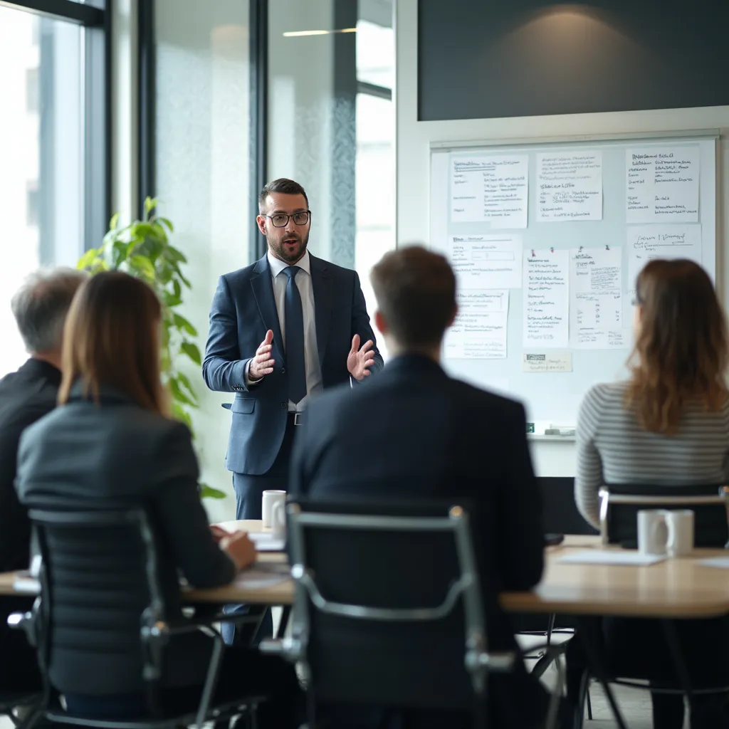 Sesión de capacitación ejecutiva